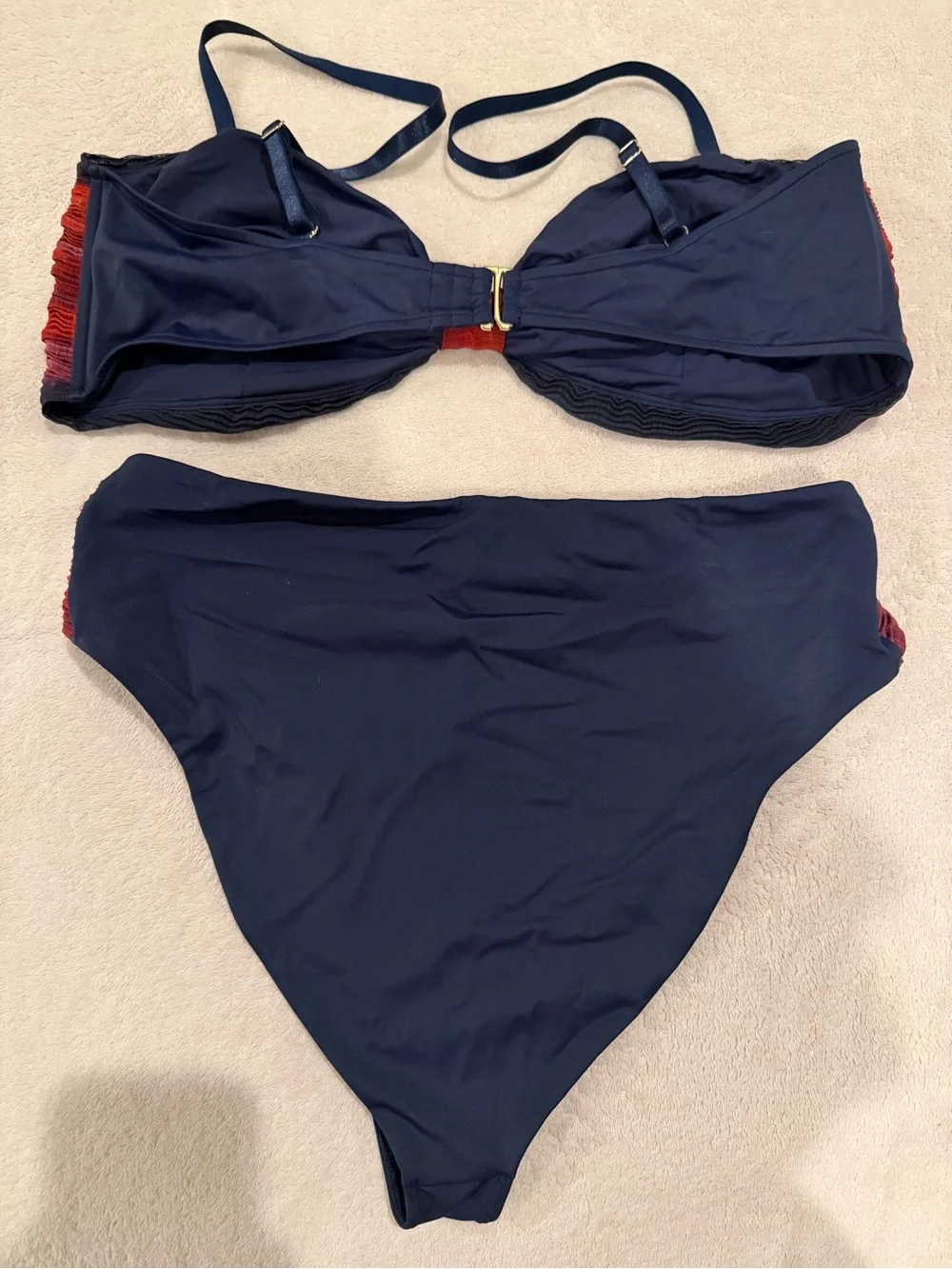Beach Riot x Free People Seaberry Paula Frida Bikini Top and Bottom